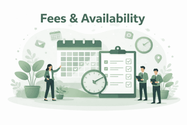 Fees & Availability